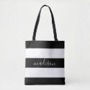 Suche nach schwarz weiße streifen taschen Für sie