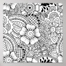 Suche nach zen tangle poster Zen doodle stil