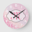Suche nach bling bling wanduhren Pink