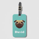 Suche nach lustiger mops gepäckanhänger Niedlich