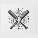 Suche nach vintage baseball geschenkpapier Sport