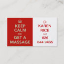 Suche nach erhalten sie visitenkarten Massage