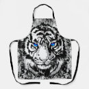 Suche nach weißer tiger schürzen Für sie