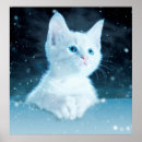 Suche nach katze im schnee poster Niedlich