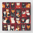 Suche nach patchwork wanduhren Katzen
