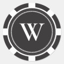 Suche nach poker chip aufkleber Monogramm
