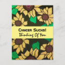 Suche nach krebs ist zum kotzen postkarten Jede person