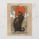 Suche nach cat art postkarten Schwarz
