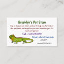 Suche nach leguan visitenkarten Grüne leguane