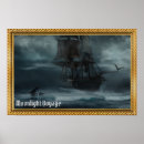 Suche nach piraten schiff poster Mond