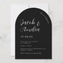 Suche nach schwarz weiße verlobungsparty einladungen Modern