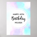 Suche nach blau lila poster Aquarell