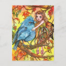 Suche nach blaue flügel postkarten Fee