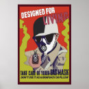 Suche nach gasmaske poster Militärisch