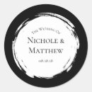 Suche nach schwarz weiße hochzeit aufkleber Für sie/ihn