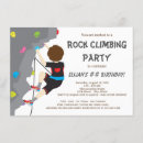 Suche nach rock climbing einladungen Geburtstagsparty