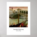 Suche nach wasserstraßen poster Venedig