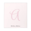 Suche nach monogram notizblock Minimalistisch