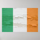Suche nach irland flagge poster Vintag