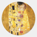 Suche nach gustav klimt aufkleber Kuss
