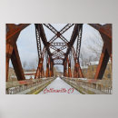 Suche nach eisenbahnbrücke poster Schnee