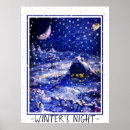 Suche nach winter hütte poster Landschaft