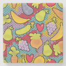 Suche nach obst und gemüse untersetzer Bunt