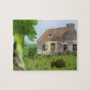Suche nach altes haus puzzle Vintage