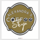 Suche nach kaffeebohnen aufkleber Barista