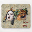 Suche nach komödie und tragödie mousepads Drama