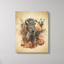 Suche nach bison leinwandbilder Tierwelt