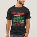 Suche nach libanesischer stolz tshirts Rote und weiße flagge