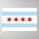 Suche nach chicago flagge poster Usa
