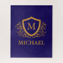 Suche nach navy puzzle Mit monogramm