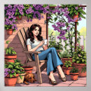 Suche nach ihre dame poster Blume