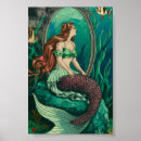 Suche nach vintage meerjungfrau poster Mermaid