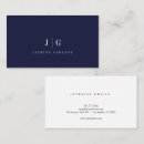 Suche nach monogra visitenkarten Typografie