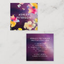 Suche nach bunte blumen visitenkarten Kunde