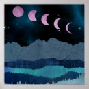 Suche nach rosa mond poster Landschaft