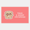 Suche nach kawaii weihnachten aufkleber Lebkuchenmann