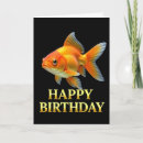 Suche nach goldfisch geburtstag karten Niedlich