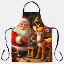 Suche nach weihnachtsmann schürzen Retro