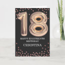 Suche nach 18 der mädchen geburtstag karten Elegant