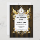 Suche nach steampunk geburtstag einladungen Mechanisch