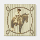 Suche nach vintage pferde magnete Western
