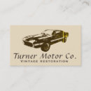 Suche nach vintage car visitenkarten Auto