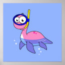 Suche nach loch ness poster Cartoon
