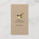 Suche nach kolibris visitenkarten Natur