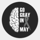 Suche nach hirntumor aufkleber Grauband