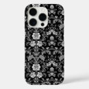 Suche nach damaste iphone hüllen Schwarz weiß